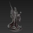 01.jpg Wizard statue 3D print model