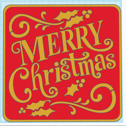 christmas-sign-1.png Download STL file Christmas signs • 3D print template, DesigneryShop