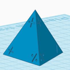 Dado-tetraedro.png Archivo STL gratis Dado tetraedro・Diseño de impresión 3D para descargar