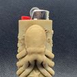 Bone Front.jpeg Octopus Bic Lighter Case