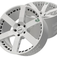 Block43_19s.jpg STL-Datei Ken Block Tribut-Räder 19" kostenlos・Design für 3D-Drucker zum herunterladen