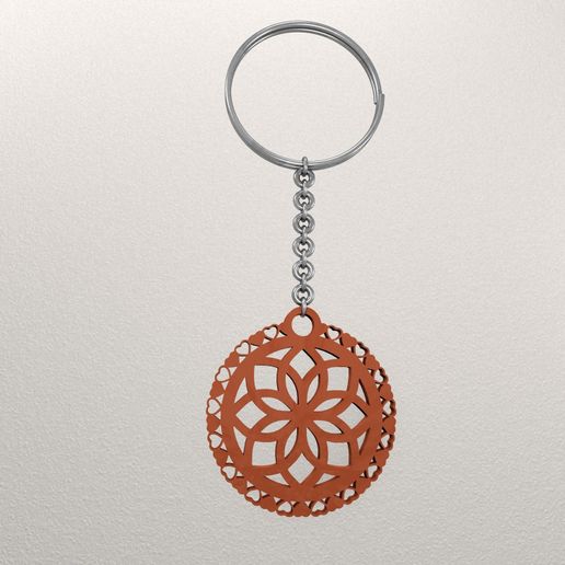 🗝️ KEYCHAIN KC21・ STL File for ・Cults