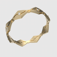 rotating_45.png Anillo geométrico único en 3D