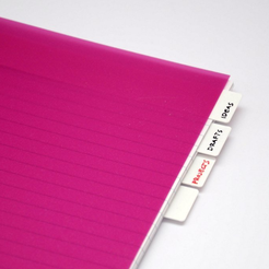 Capture d’écran 2017-01-04 à 20.16.34.png Free STL file Notebook Organizer - Customizable・3D printable model to download
