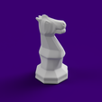 knight.png Octagonal Base Chess Set - Official USCF