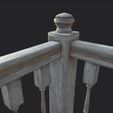 banister_handrail_kit_render17.jpg Banister & Handrail 3D Model Collection