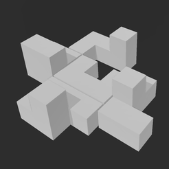 Puzzle.png Fichier STL gratuit Casse-tête cube 3x3・Plan pour impression 3D à télécharger, FacelessFan