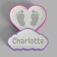 Veilleuse-Charlotte.jpg CHARLOTTE'S NAME NIGHTLIGHT FOR BABY'S ROOM