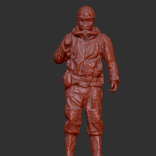 RESCUE MINER MAN 3 3D model