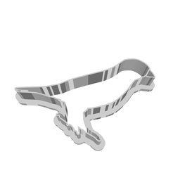 model-1.png Archivo STL cortador de galletas Cuerpo de gorriónAnimal Wildlife, Animal Wing・Modelo de impresora 3D para descargar, 3Dfull