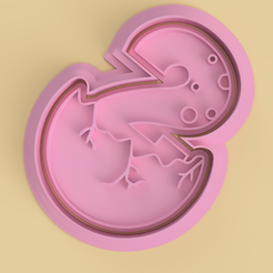 N2.png Number two cookie cutter (Number two cookie cutter)
