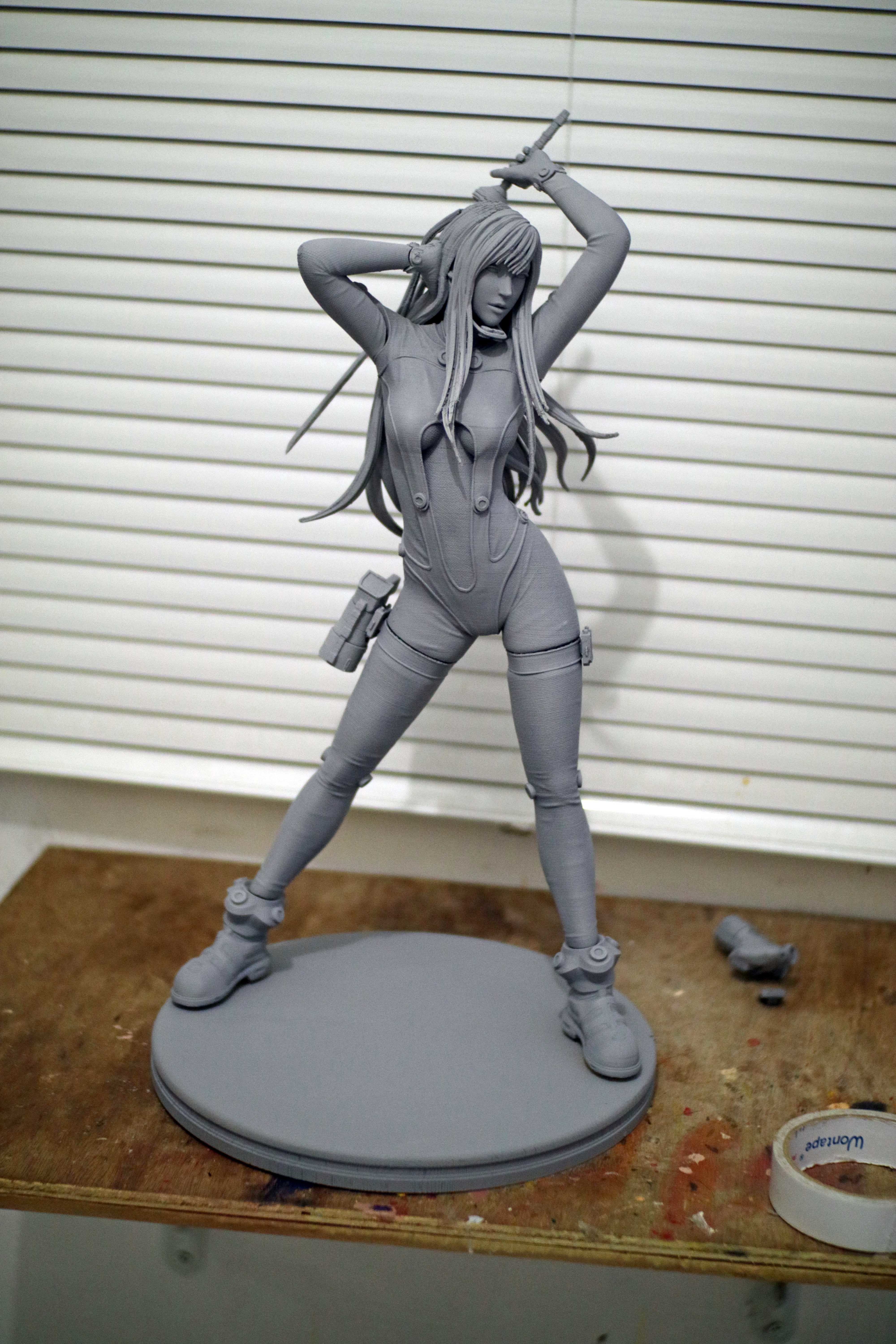 IMG_1270.jpg Télécharger fichier Reika Shimohira Gantz Fan Art Statue 3d Printable • Objet imprimable en 3D, Gregorius_Pambudi