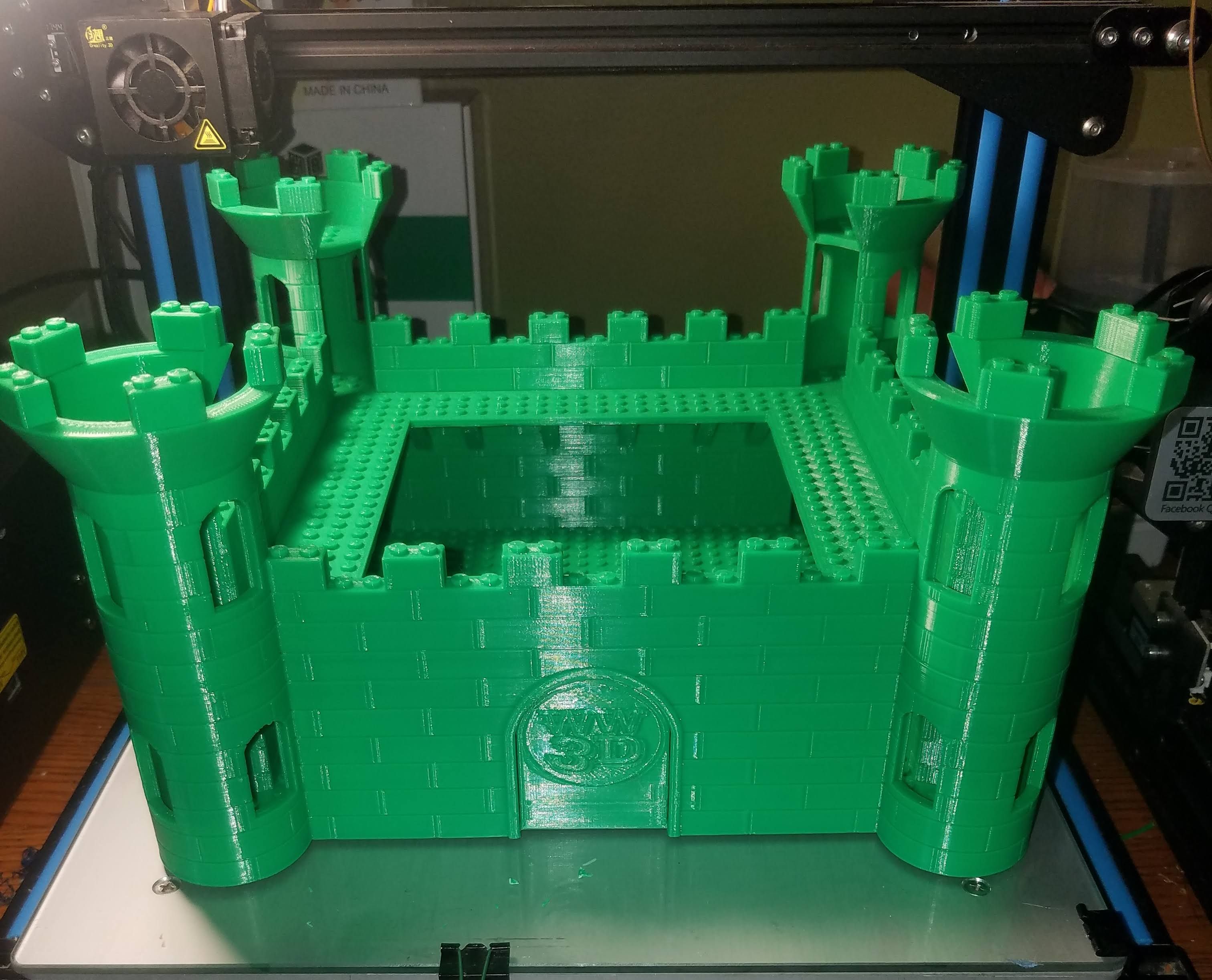 20190524_184146.jpg STL file Castle for interlocking brick figures・3D printer design to download, WW3D