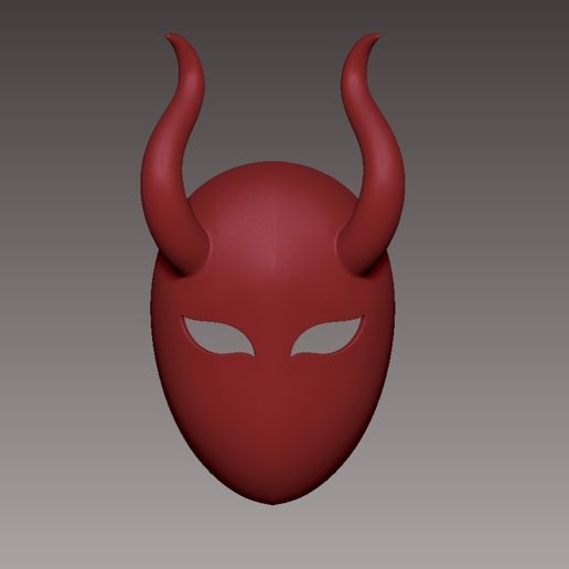 😈 Devil Mask・ STL File for 3D printing・Cults
