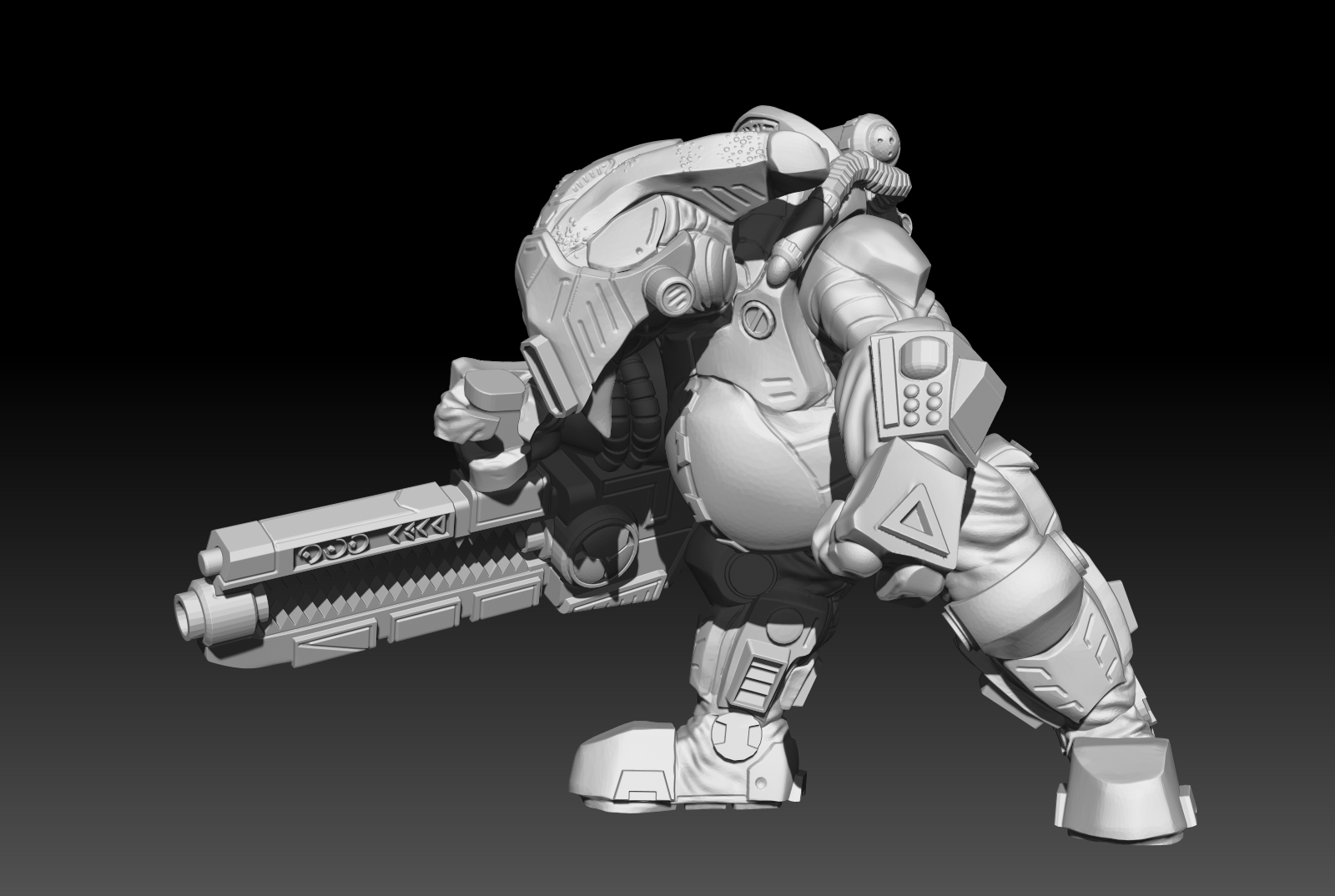 Preview4_2.png STL file The Shoal - Heavy Brawlers・3D printer design to download, El_Mutanto