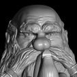 5.jpg buste de Noble nain / dwarven bust - Print in place