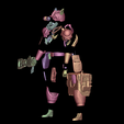 blender_JrJGv7kxnB.png Deadlock Cosplay Wrecker Default costume Valve's Deadlock Full armor and weapon Revolver Hell Gun Shotgun Sword Saber Cosplay Kit , kitbash ALl in one