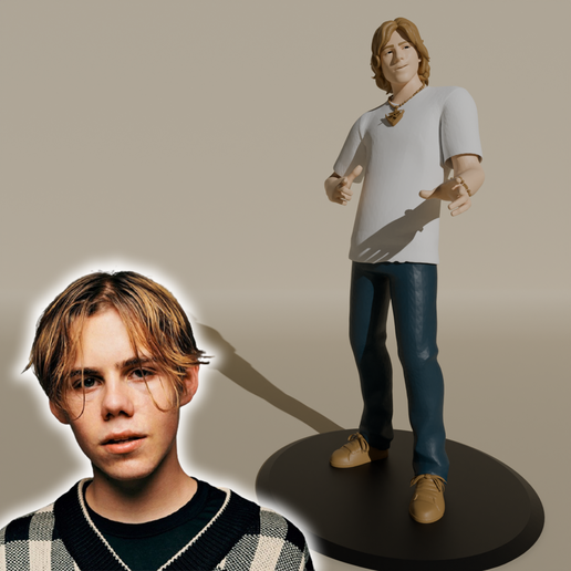 🏛️ Kid Laroi SKIN FORTNITE FIGURE・ STL File for 3D