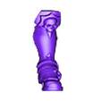 Just_War_leg.stl Justine (Wargame Scale)