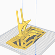 Slicer-Image.png Suporte para controlador de jogos Xbox - Controlador único mínimo - Sem suportes - Impressão fácil