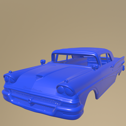 a27_013.png STL file Ford Fairlane 500 Sunliner 1958 PRINTABLE CAR BODY・3D print design to download