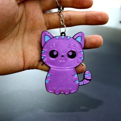 20230812_134009.jpg cute cat keychain