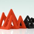 mountains_parametric_devices_stand_gcode_renderin.jpg "Mountains", a vertical parametric devices stand