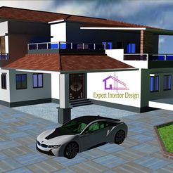 Banlow-design_Scene.jpg Descargar archivo OBJ Diseño de bungalows • Diseño para impresión en 3D, expertinteriord