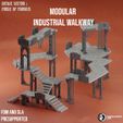 MMF_Walkway.jpg Modular Industrial Walkway - Grimdark Industrial