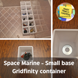 Space-Marine-Small-base-Gridfinity-container.png Space Marine - Small base Gridfinity container