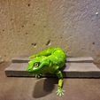 Leopard Gecko Articulated Toy, Print-In-Place Body, Snap-Fit Head, Cute Flexi