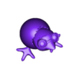 Easter_pipak_C.obj OBJ file Easter Eggs Chicks・3D printer model to download