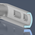 CUT.png STL file Samsung Galaxy s23 bumper (two designs)・3D printer model to download