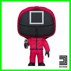 Square-mod-2-01.png Archivo 3D Soldado de guardia modelo2 - RONDA 6 SEIS JUEGO DE CALAMARES 오징어게임 OJINGEO GEIM FUNKO POP・Objeto de impresión 3D para descargar