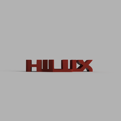 HiluxLogo1Rojo.png Toyota Hilux Logo Key Ring