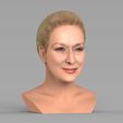 untitled.1523.jpg Meryl Streep bust ready for full color 3D printing