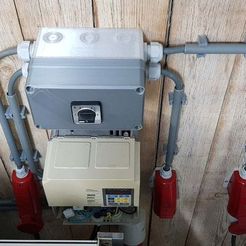 20200206_201628.jpg Free STL file Electronics junction, switch or utility box 110x190x150・3D print object to download
