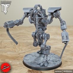 PATREON | dorkfactory Файл 3D Симбиотический мехкостюм・Дизайн 3D принтера для загрузки