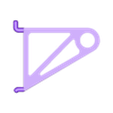 Peg_Board_Rod_Mount_0.75_x_3.25.STL Organizador de barra de tablero de clavijas
