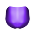 Foxy helmet HEAD REAR.stl Foxy casco integral (FNAF / FIVE NIGHTS AT FREDDY'S)