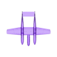 F-82G_0.STL 1:200 North American F-82 Twin Mustang