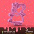 0606.jpg THEME PEPPA PIG COOKIE CUTTERS - COOKIE CUTTER