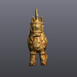 IMAGEN-3.png Beautiful Peruvian art horse sculpture 3D print model