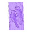 Birdcouple.stl Pareja Pájaro