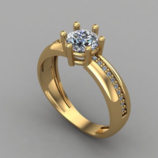Women Ring 3DM Womens Ring 3d models 3D print model 3D print model 3D model
