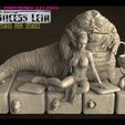 6дщшлодш.jpg Download 3D file Princess Leia • 3D printable object, walades