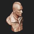 11.jpg STL file Robert De Niro in Taxi Driver movie model 2 3D print model・3D print model to download