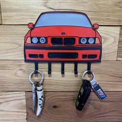 thumbnail_IMG_0726.jpg STL file KEY HANGER BMW M3 E 36・3D print design to download