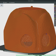 Turkey-Head-Top-sliced.png Friends Thanksgiving Turkey - Casque de télévision amusant - Sans support Impression 3D STL/3MF