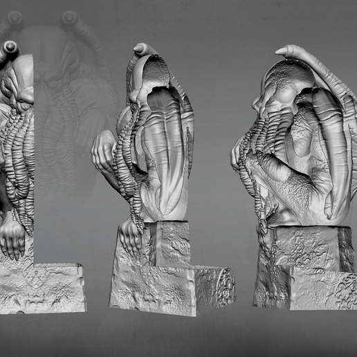 4.png Modèle 3D de Cthulhu